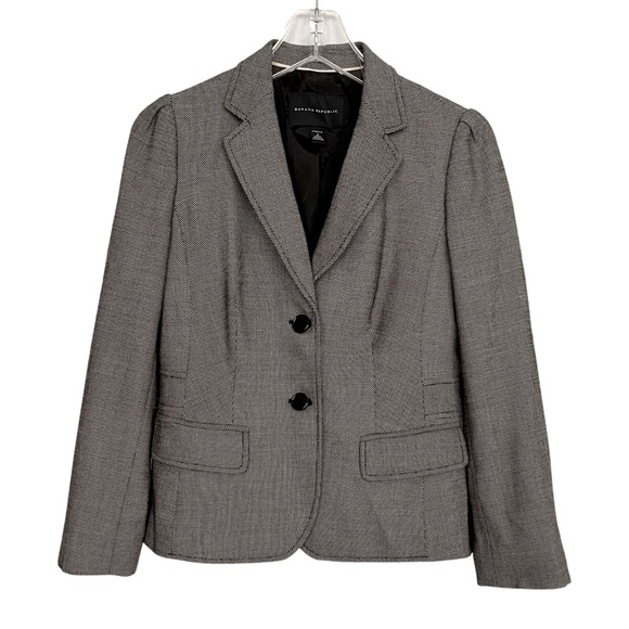 Banana republic wool blend two button blazer - Picture 2 of 8
